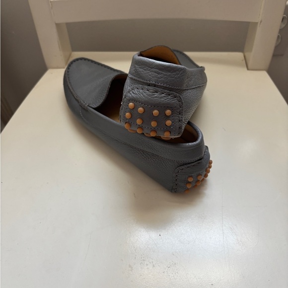 M Gemi The Felize Driving Loafer grey pebbled leather. Size EU 39 made in Italy - Picture 3 of 6